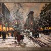 Under the Parisian snow
